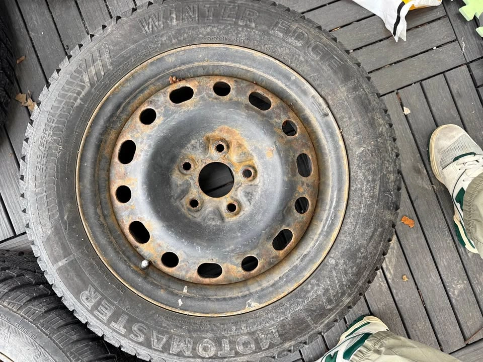 215/55/R16 Motomaster Winter edge (Winter tyre) without rim
