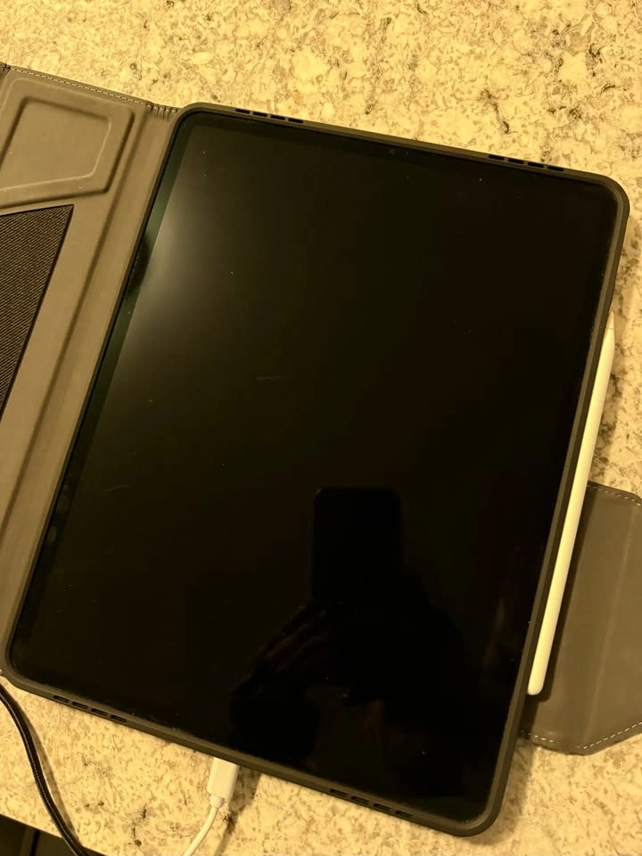 iPad Pro 12.9” (5th Gen) + Apple Pencil + Case – Excellent Condi - photo 3
