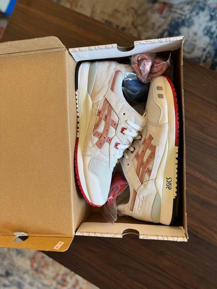 ASICS Gel Lyte 3 Kith Feig “Yoshino Rose” - photo 4