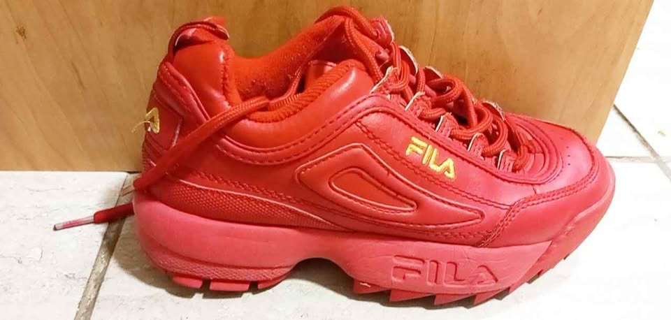 Red FILA shoes - photo 2