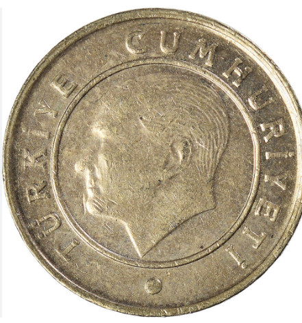Rare 1 Turkish Lira Coin - photo 2