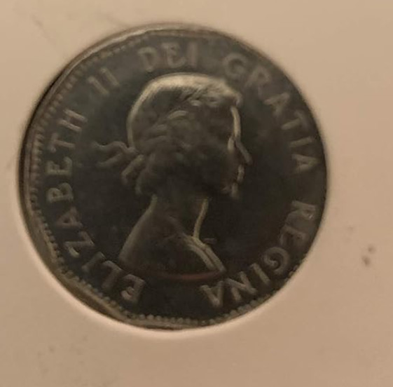 1961 Canadian Nickel 5 Cent Piece - photo 2