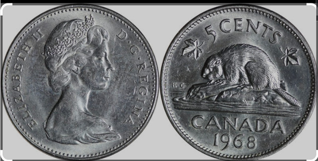 5 Cent Canadian Coin - photo 3
