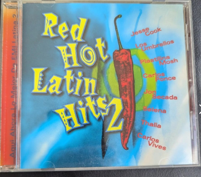 Red Hot Latin Hits CD - Various Artists