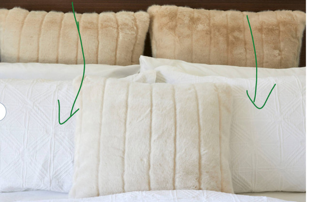 The Arden Pillow Sham for standard size pillows