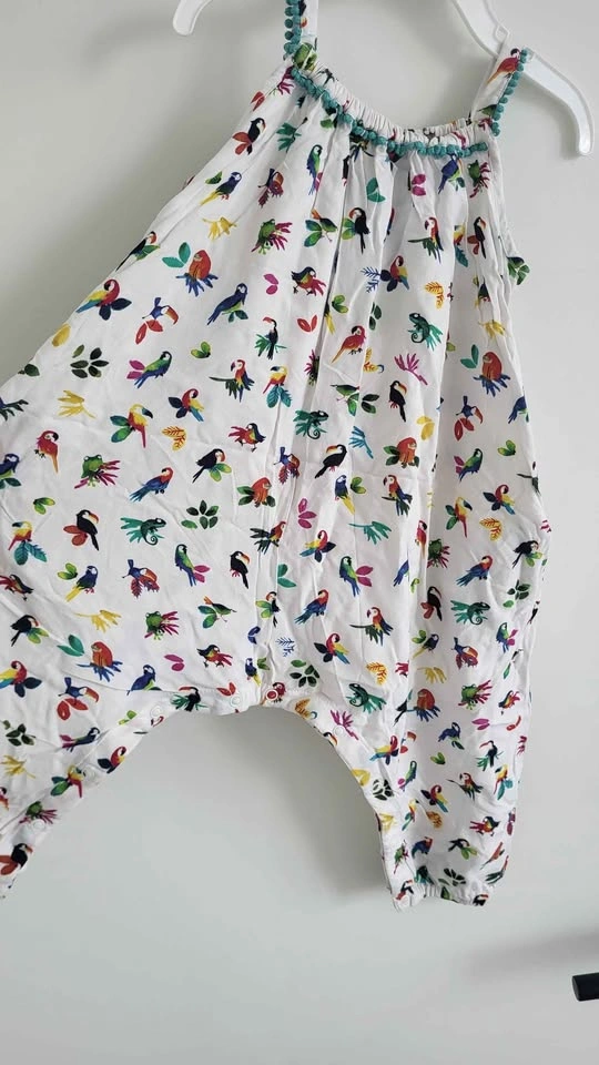 Like new NEXT jumpsuit for girl 1.5-2 yrs 92 cm - photo 2