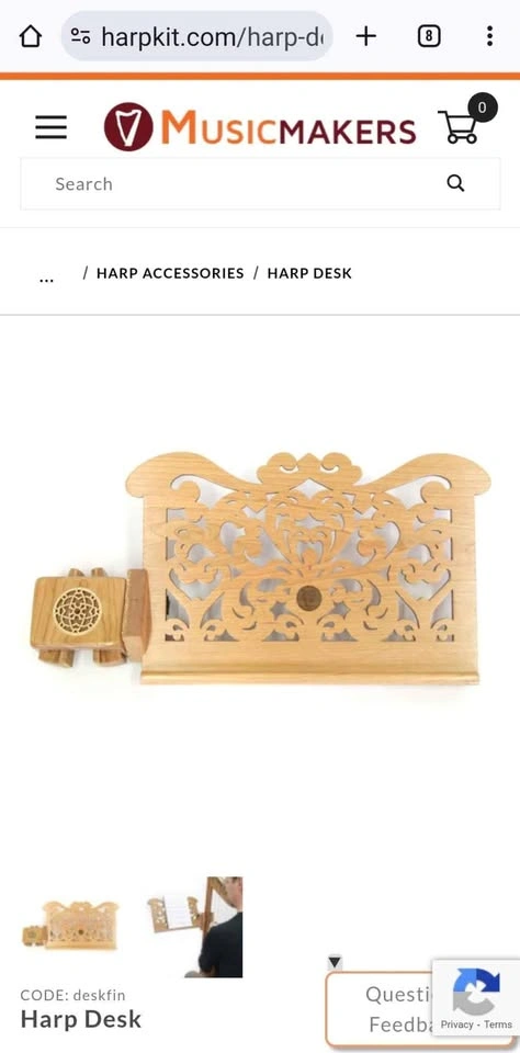 Harp Desk