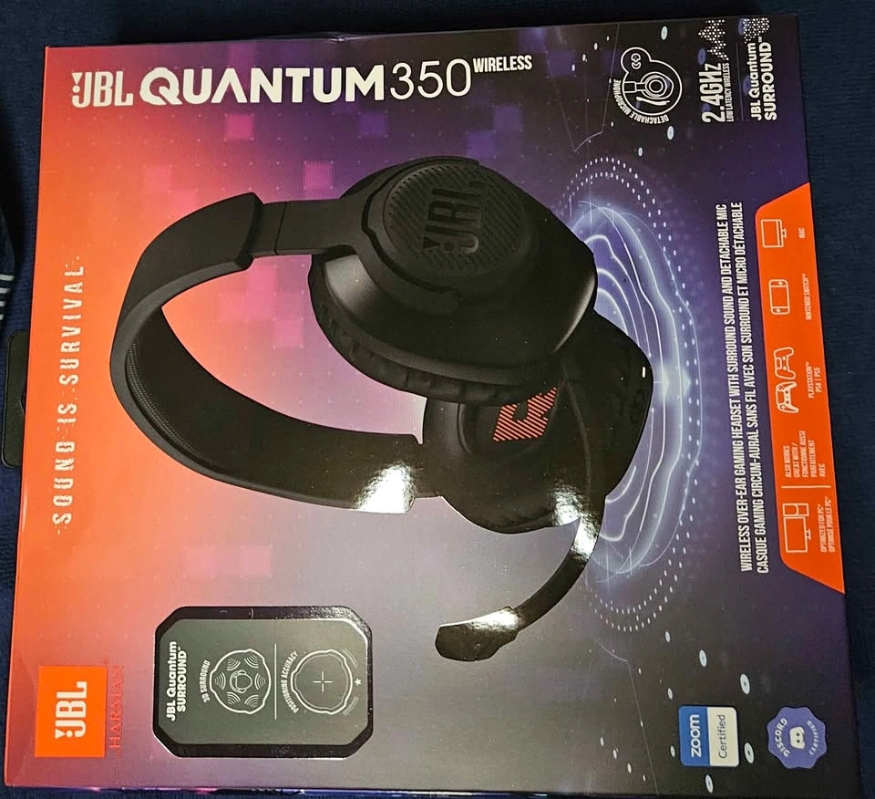 JBL Quantum 350 Wireless Gaming Headset – Brand New / Like New 🎧 - photo 2