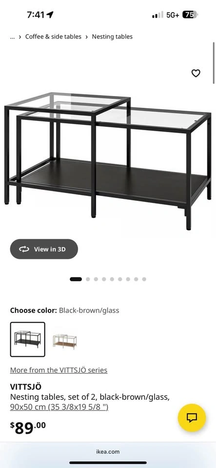 IKEA NESTING TABLE - photo 4
