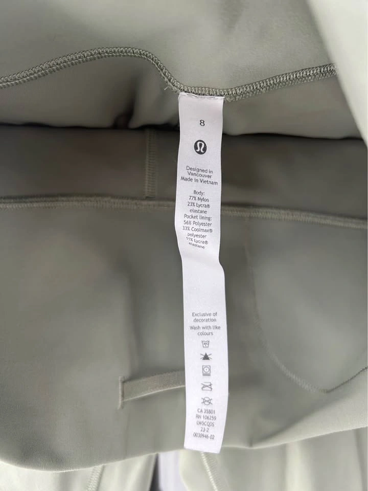 Lululemon Size 8 Align Seafoam Green Leggings - photo 2