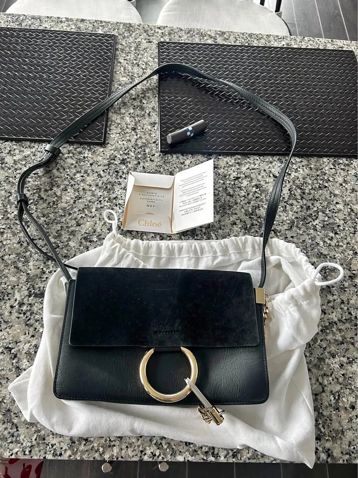 Chloe Small Faye Black Bag