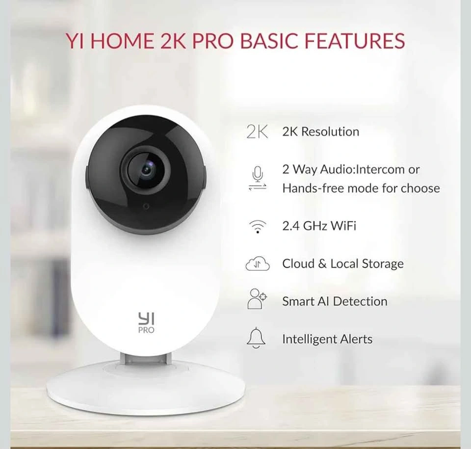 Brand new YI Pro 2K Home Security Camera Sealed - photo 4