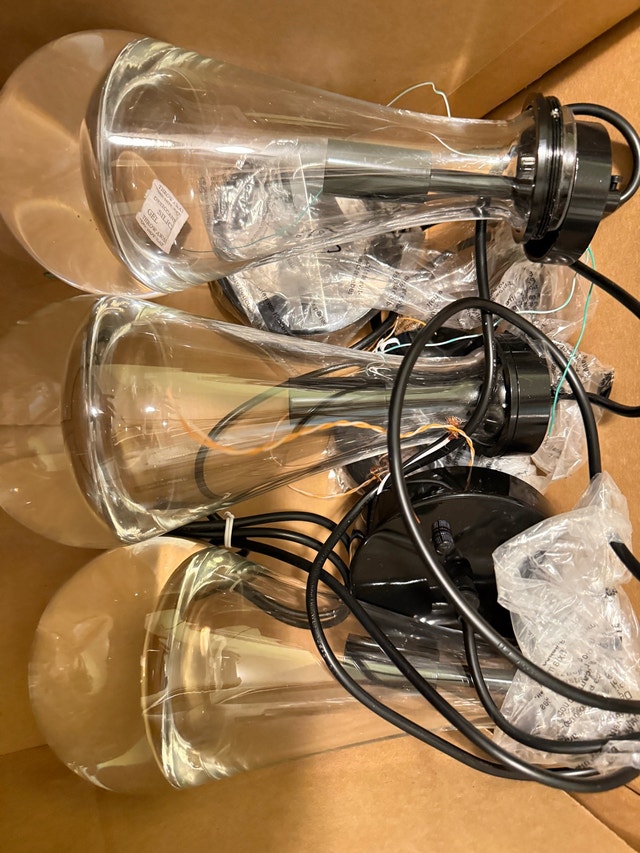 Hampton Bay Pendant Lights (3) - photo 3