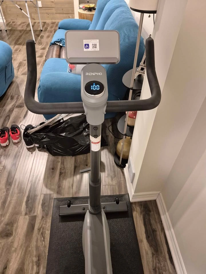 RENPHO AI Smart Exercise Bike - Great Condition - No Monthly Fee - photo 4