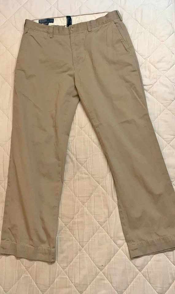 Vintage 90s Polo Ralph Lauren Preston Pant Chinos - 36x30