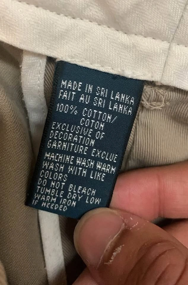 Vintage 90s Polo Ralph Lauren Preston Pant Chinos - 36x30 - photo 4