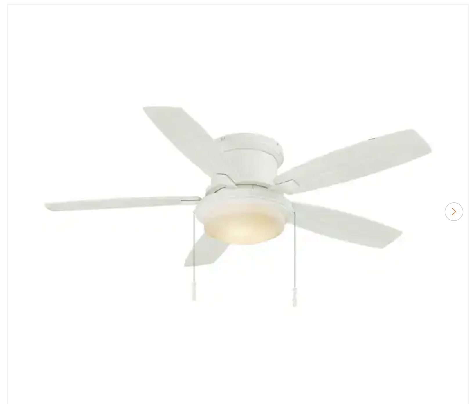 Hampton Bay Roanoke 48" Indoor/Outdoor Ceiling Fan - New