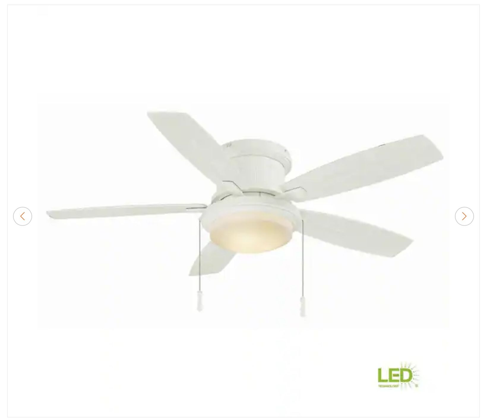 Hampton Bay Roanoke 48" Indoor/Outdoor Ceiling Fan - New - photo 2
