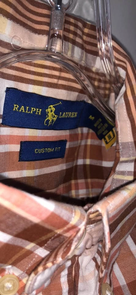 Polo Ralph Lauren Plaid Button-Down Shirt Custom Fit M - photo 2