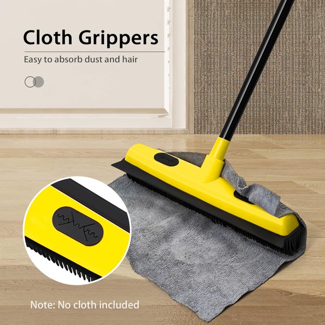 JEHONN Carpet Rake Pet Hair Broom - photo 3
