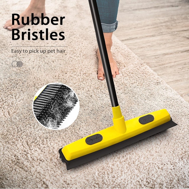 JEHONN Carpet Rake Pet Hair Broom - photo 5