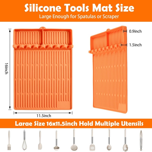 NEW Garplaolao Silicone Grill Mat w Drip Pad - photo 2