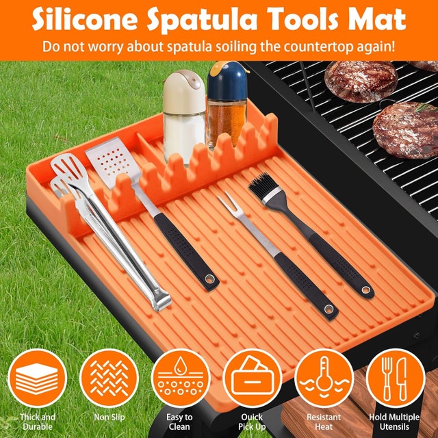 NEW Garplaolao Silicone Grill Mat w Drip Pad - photo 3