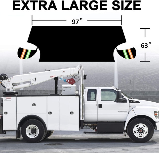 NEW Universal Windshield Snow Ice Cover - Extra Large 97"x63" - photo 5