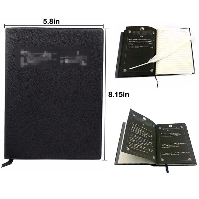 NEW 4 PCS Death Note Book Anime Journal Set - photo 2