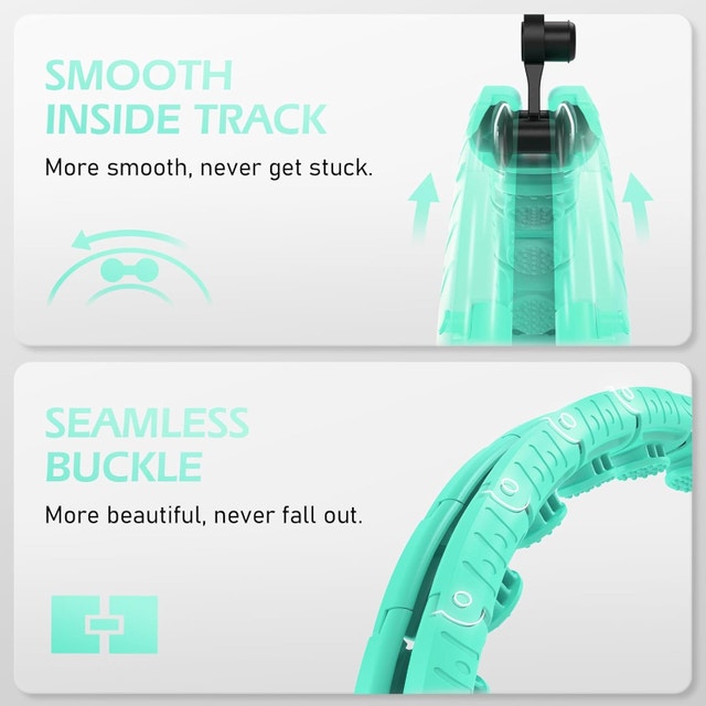 NEW Weighted Hula Hoop - 56" Infinity Fitness Hoop - photo 5