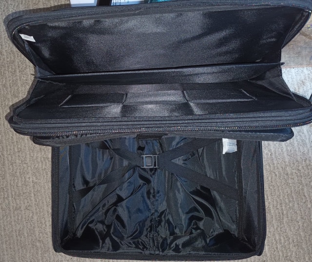 NEW SMU Mustangs Wheeled Laptop Overnighter, Black - photo 5