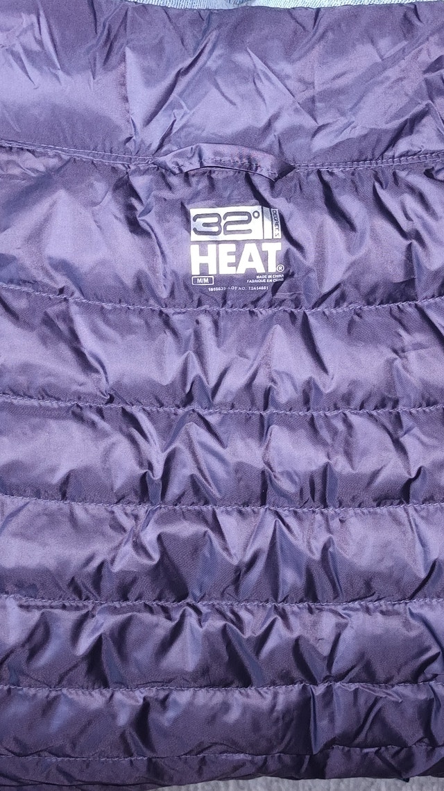 NEW 32 Degrees Women's Ultra-Light Down Packable Jacket - Purple - photo 5