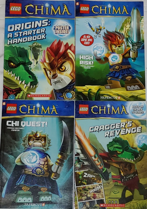 3 Sets of 4 Lego Books - Ninjago, Star Wars, Super Heroes - photo 3