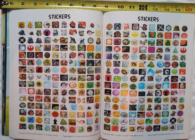 Star Wars Angry Bird Ultimate Sticker Book - photo 2