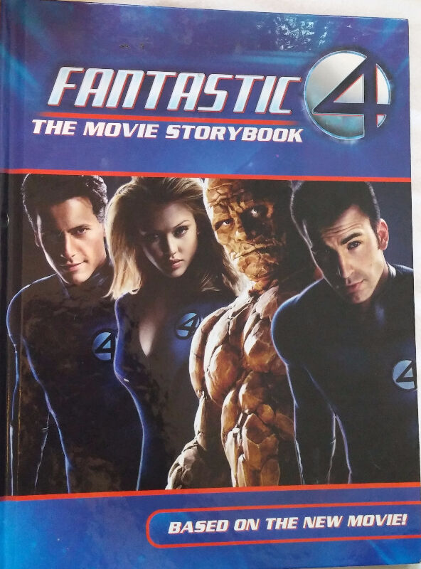 Fantastic 4 Movie Photo Storybook Hard Cover Book