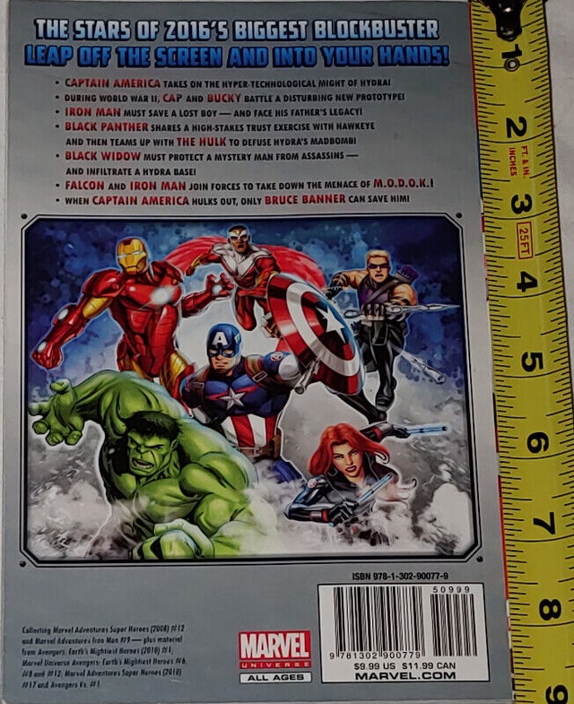Captain America Civil War Comic Book - photo 2