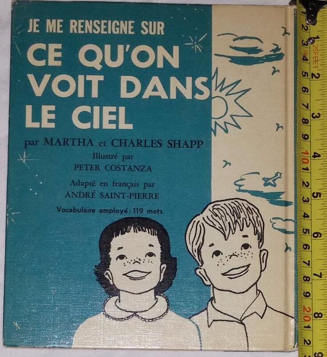 Ce Qu'On Voit Dans Le Ciel Livre - Vintage French Hard Cover Boo - photo 3