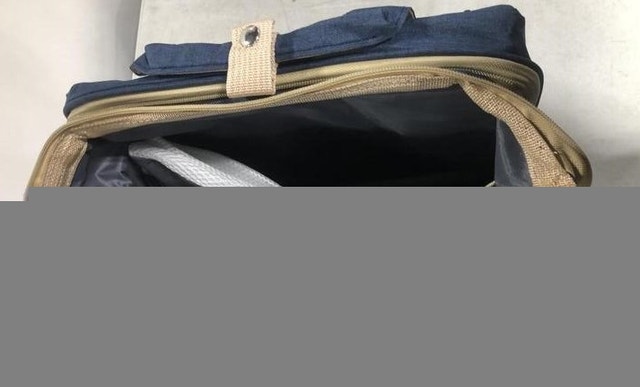 3-in-1 Blue Travel Bassinet & Diaper Bag - photo 5
