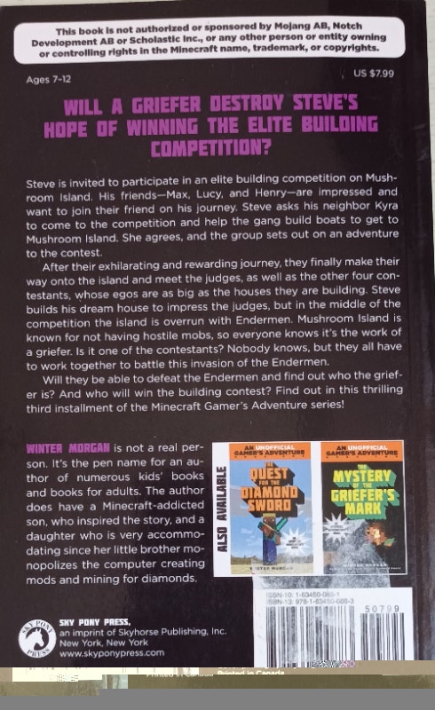 Unofficial Minecraft Novel - The Endermen Invasion Book 3 (7-12) - photo 2