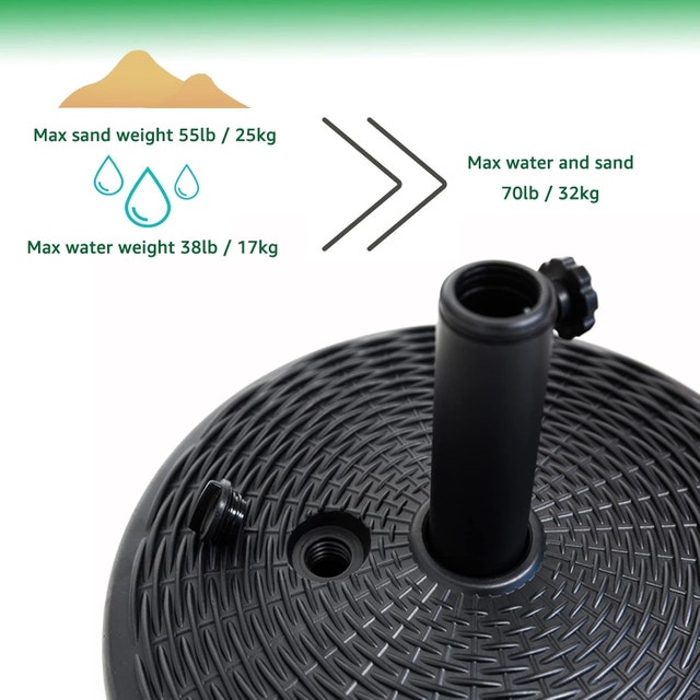 Helios&Hestia Heavy Duty Outdoor Patio Umbrella Base - photo 4