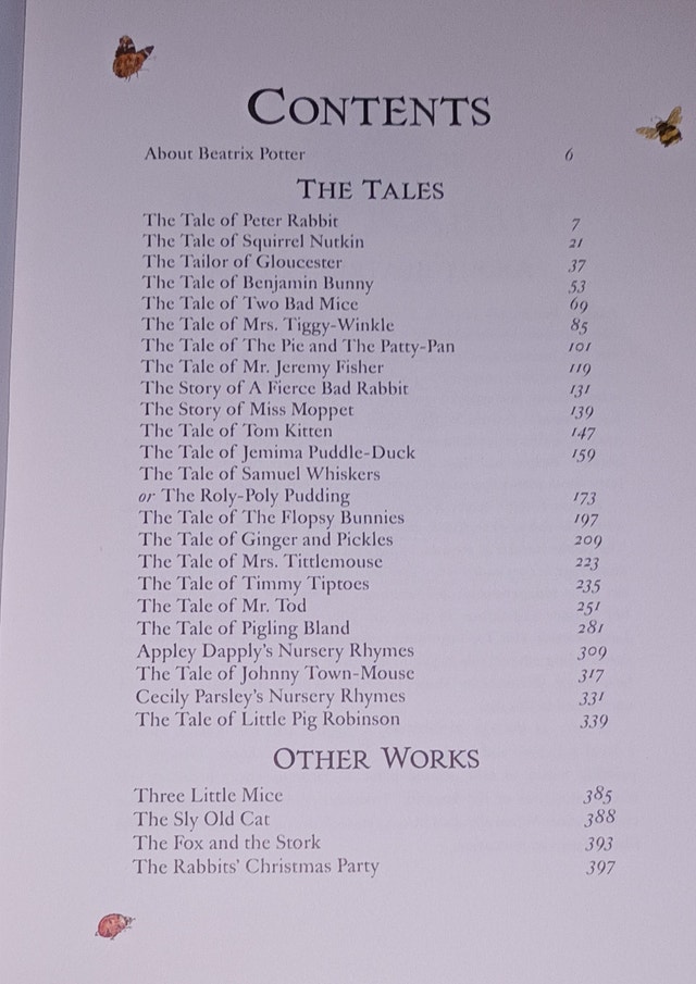 Beatrix Potter Complete Tales 23 Original Peter Rabbit Hard Book - photo 2