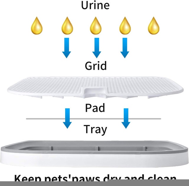 NEW Dog Potty Tray Pet Indoor Training Toilet 23 x 20 - photo 4