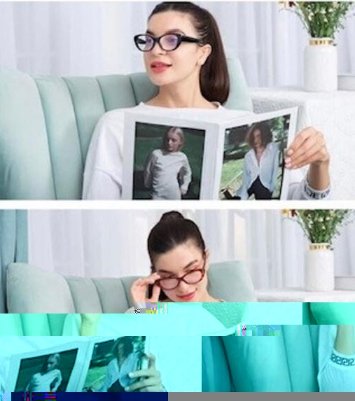 NEW Uread Reading Glasses 2 Pairs Blue Light Blocking 2.5+ - photo 2