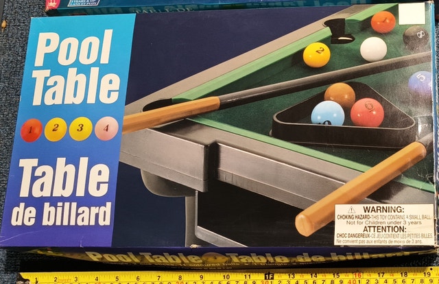 NEW Mini Snooker / Pool Plastic Tables - photo 2