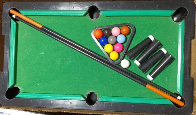 NEW Mini Snooker / Pool Plastic Tables - photo 3