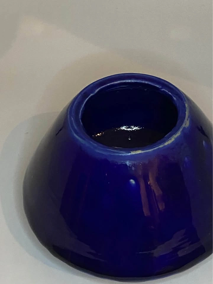 Rare MCM Studio Cobalt "Swan" Vessel – Blue Mountain Pottery - photo 2