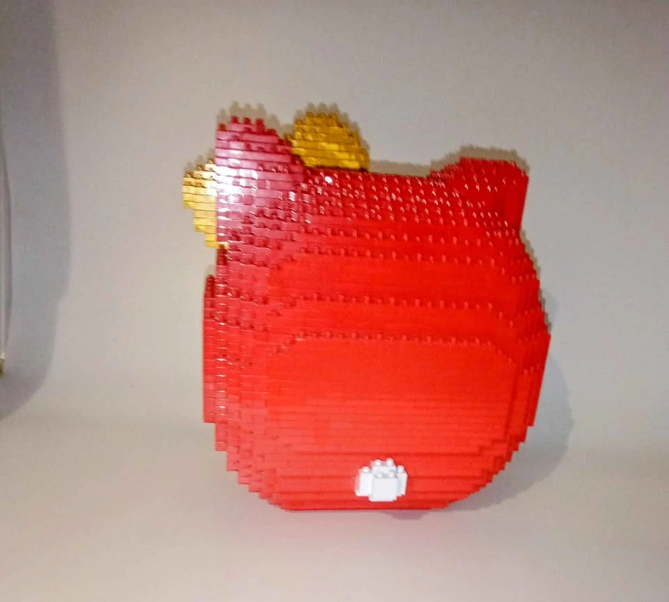 Hello Kitty Daruma Building Blocks Figure - photo 4