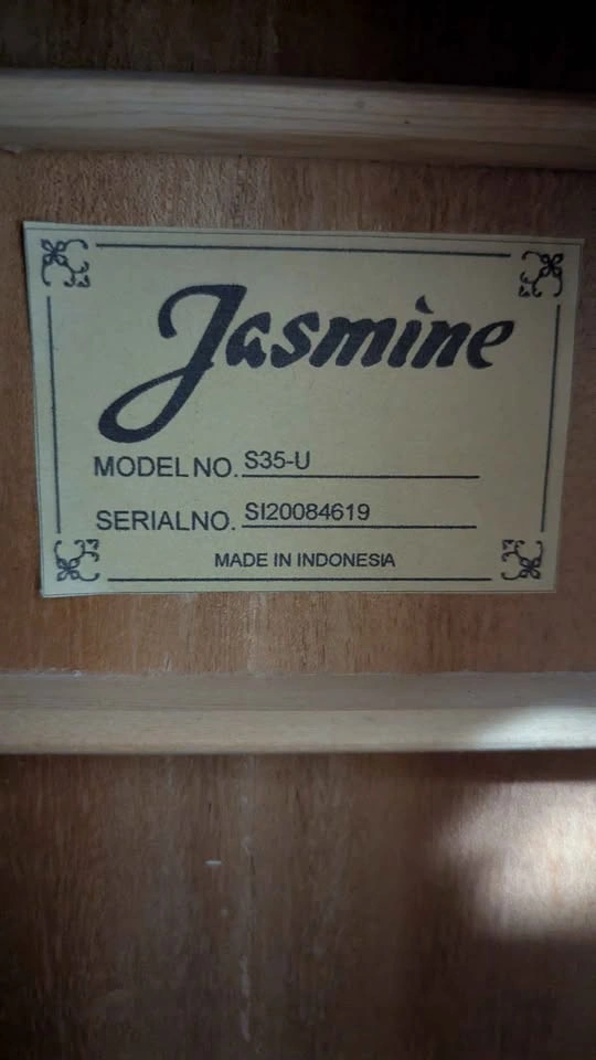 Almost Brand New Jasmine S35-U Guitar - photo 3