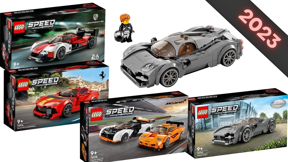 Retired Lego Speed Champions & Technic Sets - New in Box