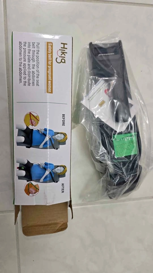 Safety belt for pregnant women